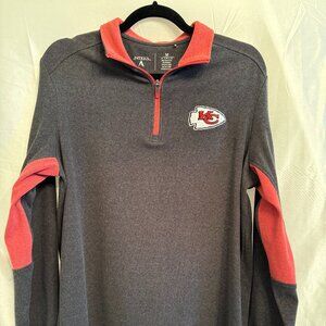 EUC Men's KC Chiefs Logo Long Sleeved Shirt, Size MED